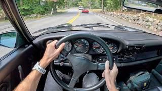 Driving A Rare 1990 Strosek Porsche 911 and The 1987 Ferrari 328 GTS (POV Binaural Audio)