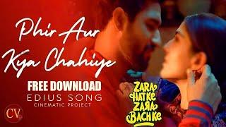 edius new song project 2023 free download | Phir Aur Kya Chahiye |