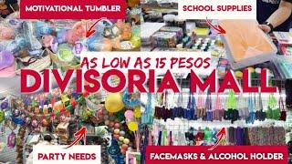 DIVISORIA MALL | School Supplies, Motivational Tumbler & Party Needs