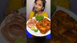 Paneer tikka recipe!! #food #recipe #shortvideo #youtubeshorts #shorts