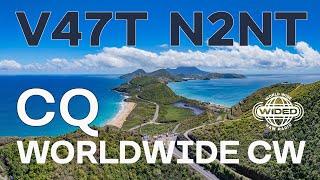 Andy N2NT Battles with Kevin N5DX in the CQ Worldwide CW Contest