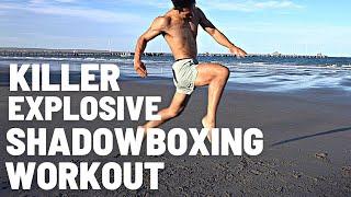 Explosive Follow Along Muay Thai Shadowboxing Workout