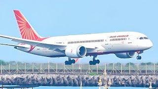 WELCOME TO BALI. AIR INDIA Boeing 787-8 DreamLiner|Plane spotting Denpasar DPS/WADD