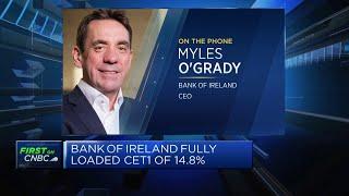 Our performance was supported by Ireland's resilient economy, says Bank of Ireland CEO