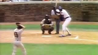 Andre Dawson Hit In Face by Eric Show