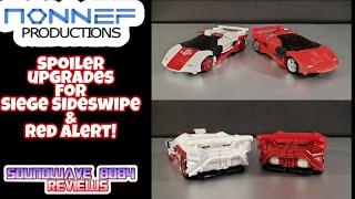 Nonnef Productions Spoiler Kit Upgrades for Siege Sideswipe & Red Alert