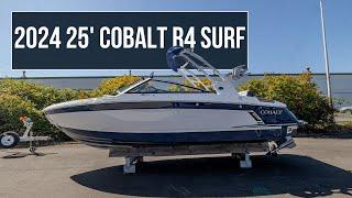 FOR SALE: NEW 2024 25' Cobalt R4 Surf (Stock number: W4128C424)