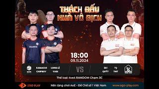 ShowMatch 4vs4 Random | Thiên Khôi Esports vs EGO Media | Ngày 09/11/2024