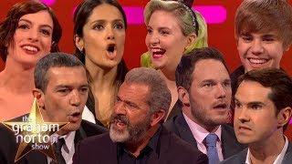 CELEBRITIES ATTEMPTING BRITISH ACCENTS on The Graham Norton Show