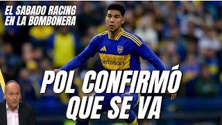 NOTICIAS DE BOCA HOY Pol Fernández confirmó su salida del Xeneize en diciembre