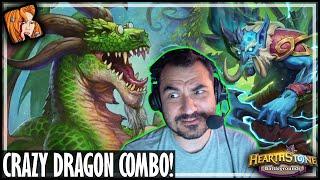 AN UNREAL DRAGON COMBO! - Hearthstone Battlegrounds