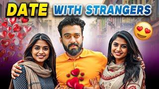 ಹುಡ್ಗೀನ ಕರ್ಕೋ೦ಡ್ ಹೋಗಿ ತಪ್ಪು ಮಾಡ್ದೆ  || Date With Strangers Without Money || 1 Joint Kannada