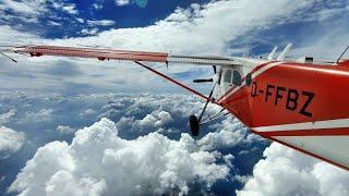 PARACHUTE DROPPING WITH D-FFBZ PILATUS PORTER PC6 AT GANDERKESEE AIRFIELD