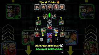 Quick Counter Best Formation In eFootball 2025 | Efootball Best Formation #efootball #pes #shorts