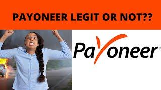 Payoneer Reviews - legit or not?