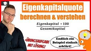 Eigenkapitalquote einfach erklärt mit Beispielen und Formel