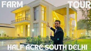 Luxurious 5BHK Farmhouse in South Delhi | Brand New, Fully Furnished | Half Acre with Registry ₹18Cr