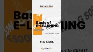 Basic of E-learning coming soon #graphicdesign #graphicdesigner #learnease #elearning