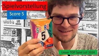 Score 5 (HCM Kinzel 2024) - Spielvorstellung - lustiges Bietspiel für die ganze Familie