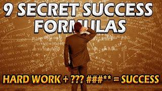 9 Success Formulas | 9 வெற்றிச் சூத்திரங்கள் | #motivation #tamil