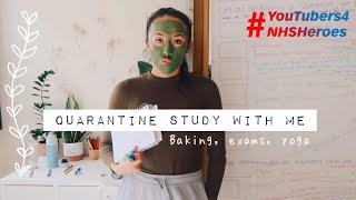 day in the life of a student - quarantine edition #YouTubers4NHSHeroes