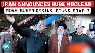 Iran Suddenly Announces Huge Nuclear Move, Surprises USA, Makes Israel Panic Amid Talks?