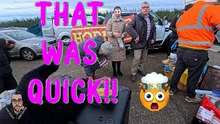 He CHANGED the price QUICKLY!! Carboot Hunting. POV