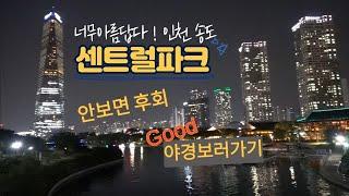 안보면 후회!! 센트럴파크 야경구경하기 #centralpark