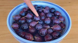 Cleaning grapes 葡萄用盐和清水洗，相当于吃虫卵，教你正确做法，洗得干净放心吃 。【丽丽厨房 Queen Kitchen】、清洗葡萄