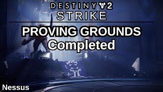 Destiny 2: Strike Proving Grounds Completed, Nessus Strike, Ignovun, Chosen of Caiatl defeated