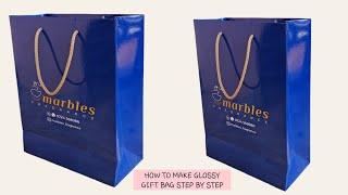 Paper Bag Making At Home || How To Make Shopping Bag With Paper