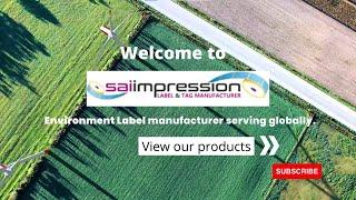 Environmentally Friendly Labels | Sustainable Packaging Solutions | Sai Impression