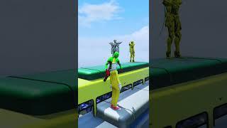 GTA 5 Epic Ragdoll Physics | Spider-Man Jumps & Fails.Ep.No.44 #shorts  #gta5 gta