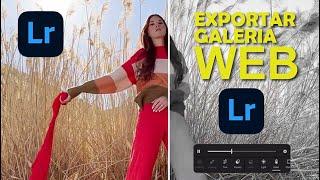 Galeria Web en Lightroom #lightroom #photoshop #galería #adobelightroom