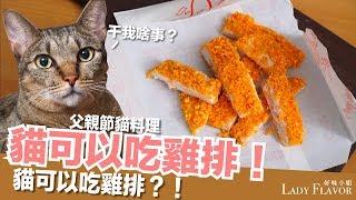 貓可以吃雞排！真的！父親節貓料理【貓副食食譜】好味貓廚房EP107