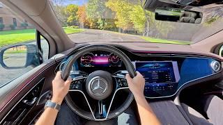 2024 Mercedes-Maybach EQS 680 SUV - POV Driving Impressions