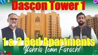 Dascon Tower 1 Bahria Town Karachi| 2 Bed Apartments| Bahria Town Karachi #dascontowers #shorts #fyp