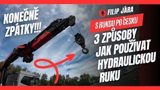 KONEČNĚ ZPÁTKY!!! 3 ZPŮSOBY JAK POUŽÍVAT HYDRAULICKOU RUKU!!!