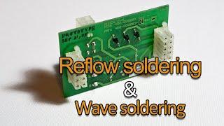 Reflow soldering and wave soldering【PCBBUY Protect】