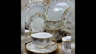 Bone China dinner set New Designs crockery items #crockery #crockerymarket #dinnerset #crockeryitems