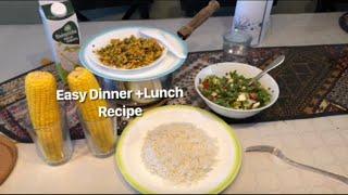 Easy & Healthy Dinner +Lunch Recipe |جھٹ پٹ بننے والا کھانا |Easy 10- Minutes Dinner Recipe.