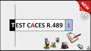 CACES  R. 489 TEST THÉORIQUE (1) 
