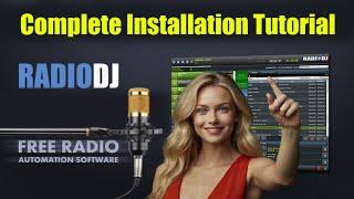 Free RADIO AUTOMATION software How to get and install Radio DJ For Radio stations Tutorial Radio DJ