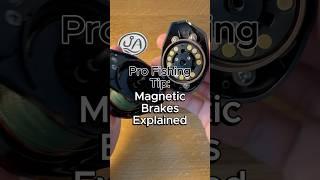 Baitcaster Reel Magnetic Brakes Explained #fishing #bassfishing #fishingreel