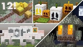 12 Pale Garden Build Hacks/Ideas #2 (Snapshot 24w40a)