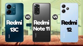 Redmi 13C Vs Redmi Note 11 Vs Redmi 12 |@Eficientechs