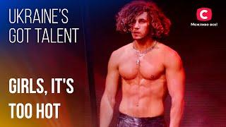 GIRLS, YOU HAVE TO SEE IT! Male Aerial Pole | Best Auditions | Got Talent 2023