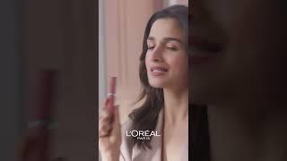 L'Oréal Paris | I'm Worth It, My Lipstick is Worth It: Alia Bhatt's Shade 601 Worth It