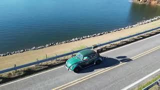 Riding around the lake