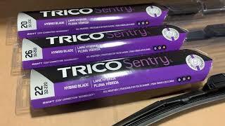 Trico Sentry Wiper Blades | Low-Profile, All-Weather Wiper Blades